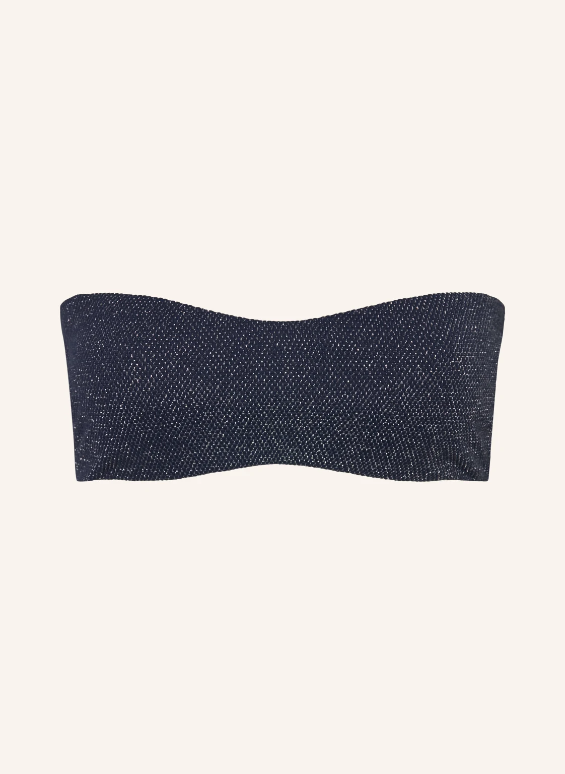 JETS Australia Bandeau-Bikini-Top TIRARI NIGHTS mit Glitzergarn