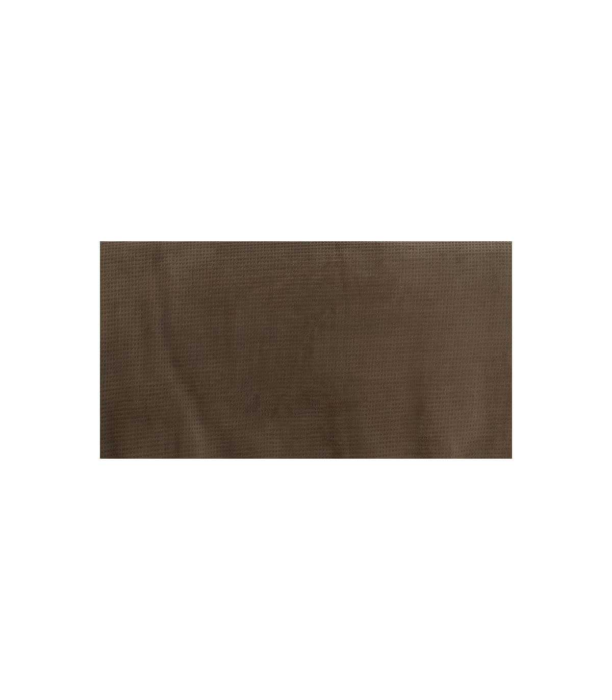 - Couvre lit velours gaufré - 180x240cm - Taupe
