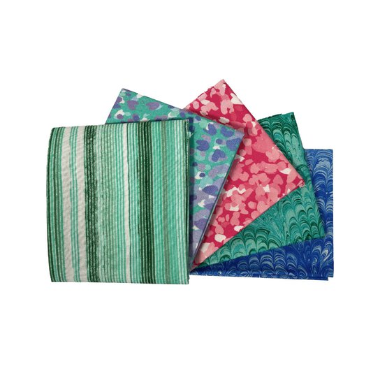 Blender Pastel Cotton Fat Quarters 5 Pack
