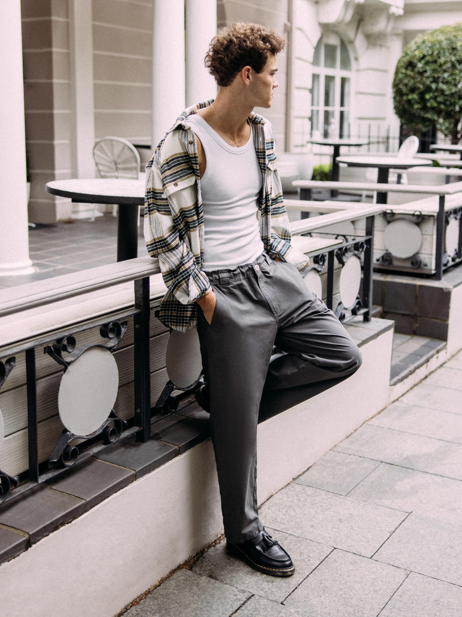 Long Sleeve Hawkins Check Shirt