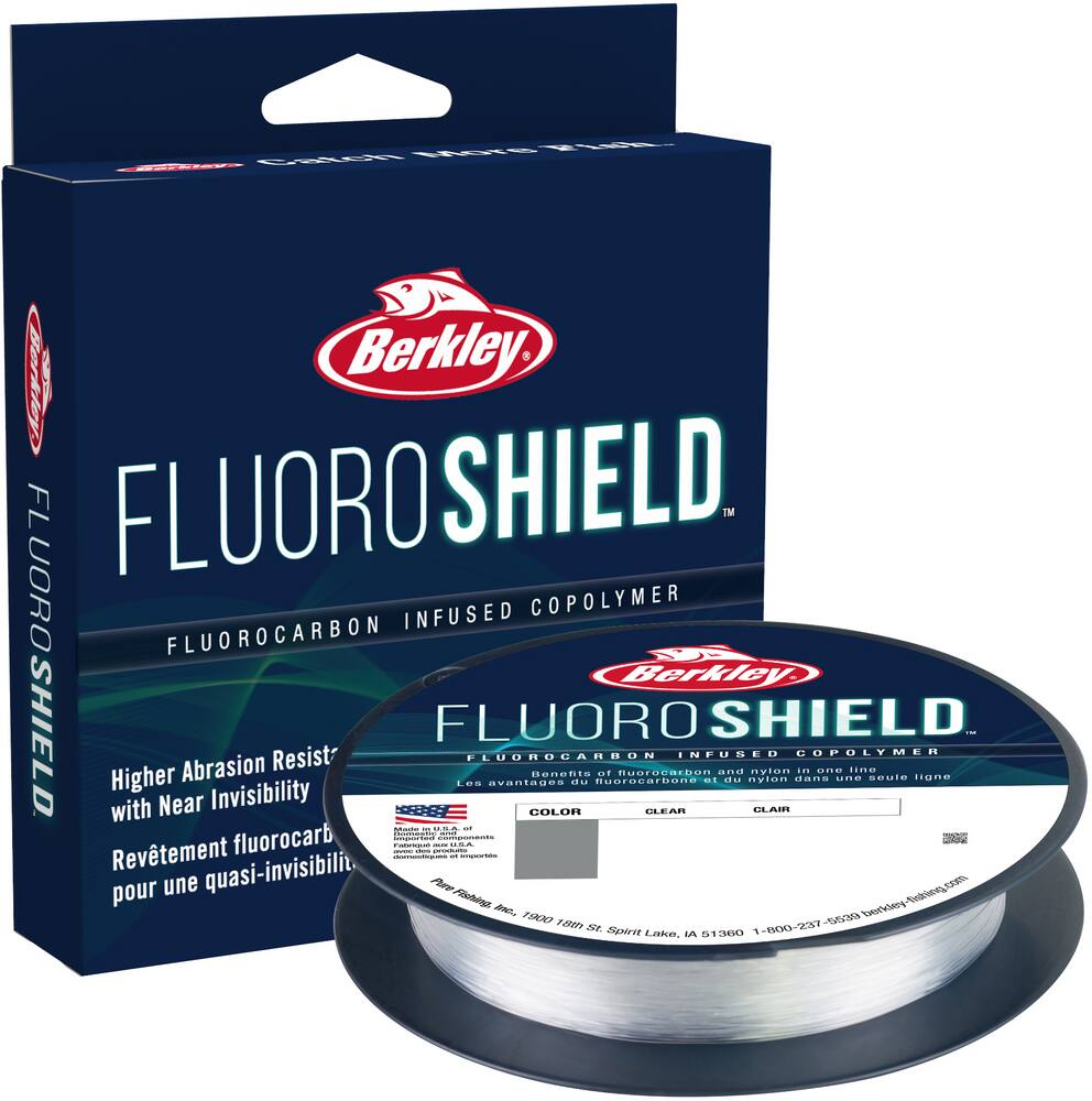 Berkley FluoroShield™ Fluorocarbon Fishing Line, Clear