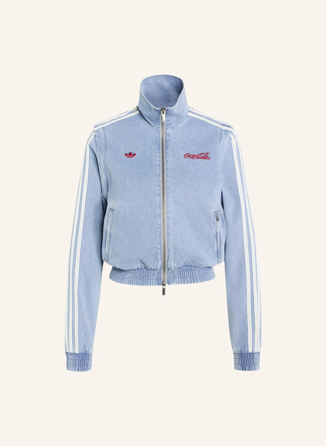adidas Originals ADIDAS X COCA-COLA FIREBIRD REG DENIM TRACK TOP