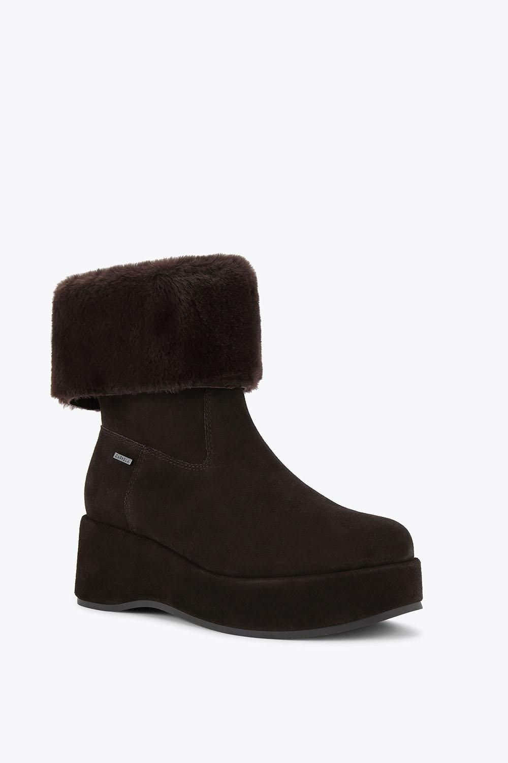 Carvela Apres Fur' Suede Boots
