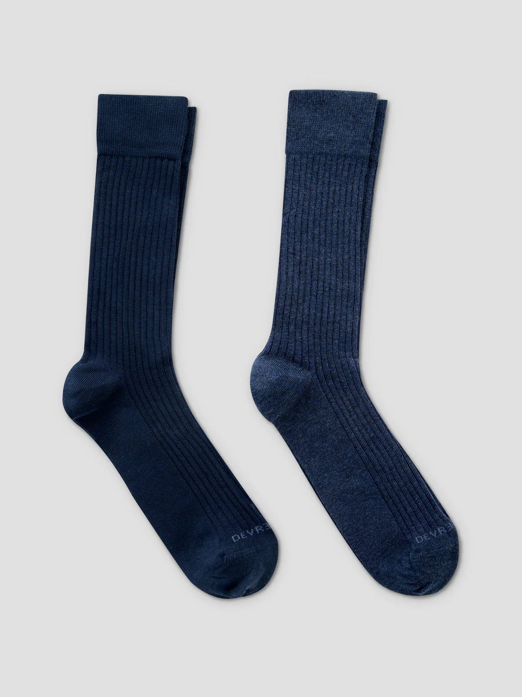 Chaussettes en coton cotelées