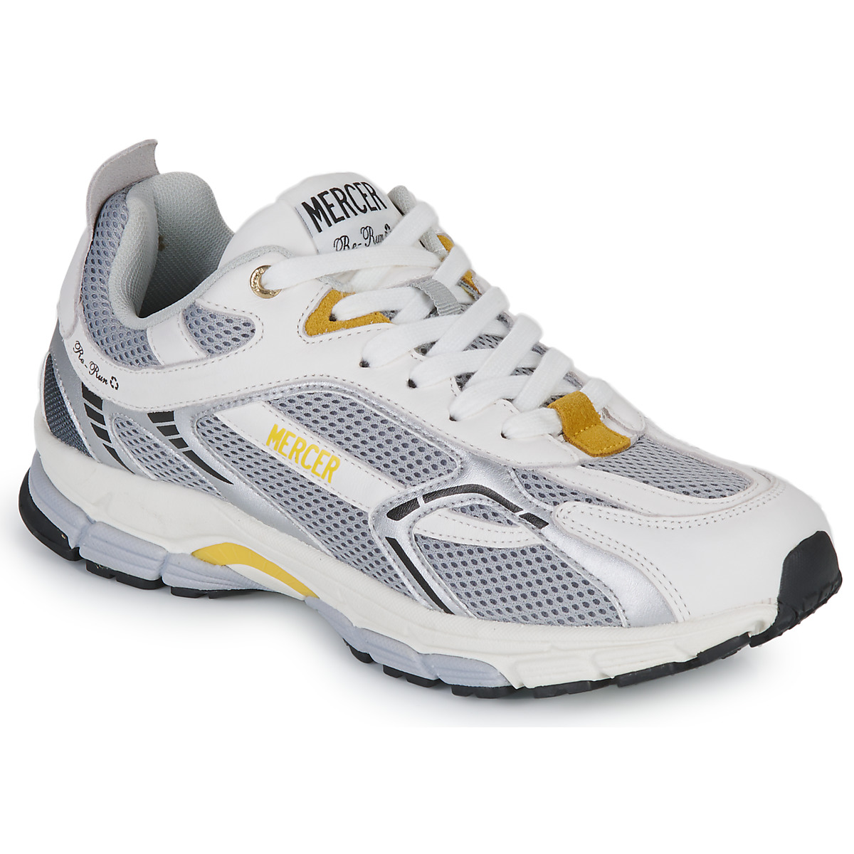 The Mercer Brand - THE RE-RUN - White / Blue / Yellow