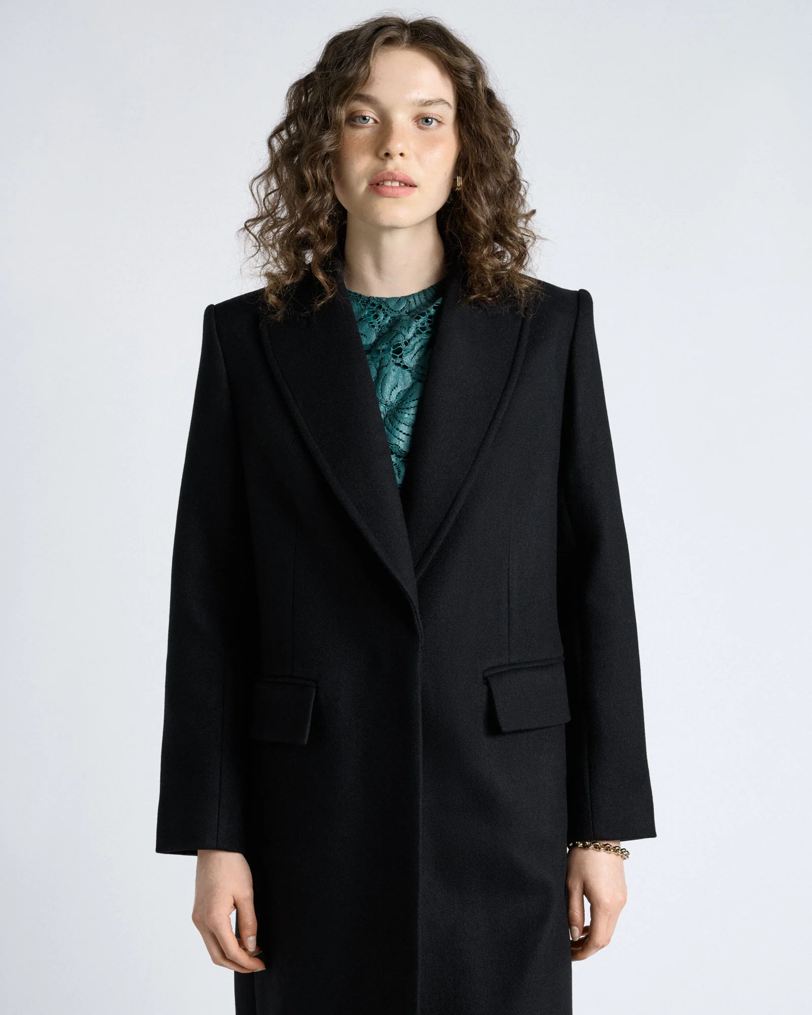 Italian Soft Wool Blend Coat