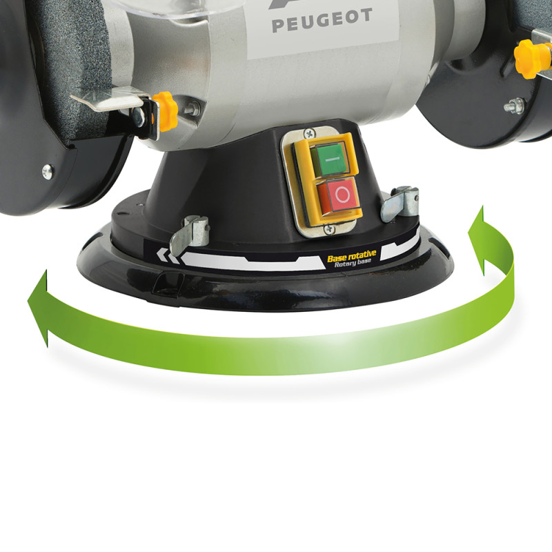 Touret à meuler EnergyGrind-150BP 150 x 150 350 W PEUGEOT