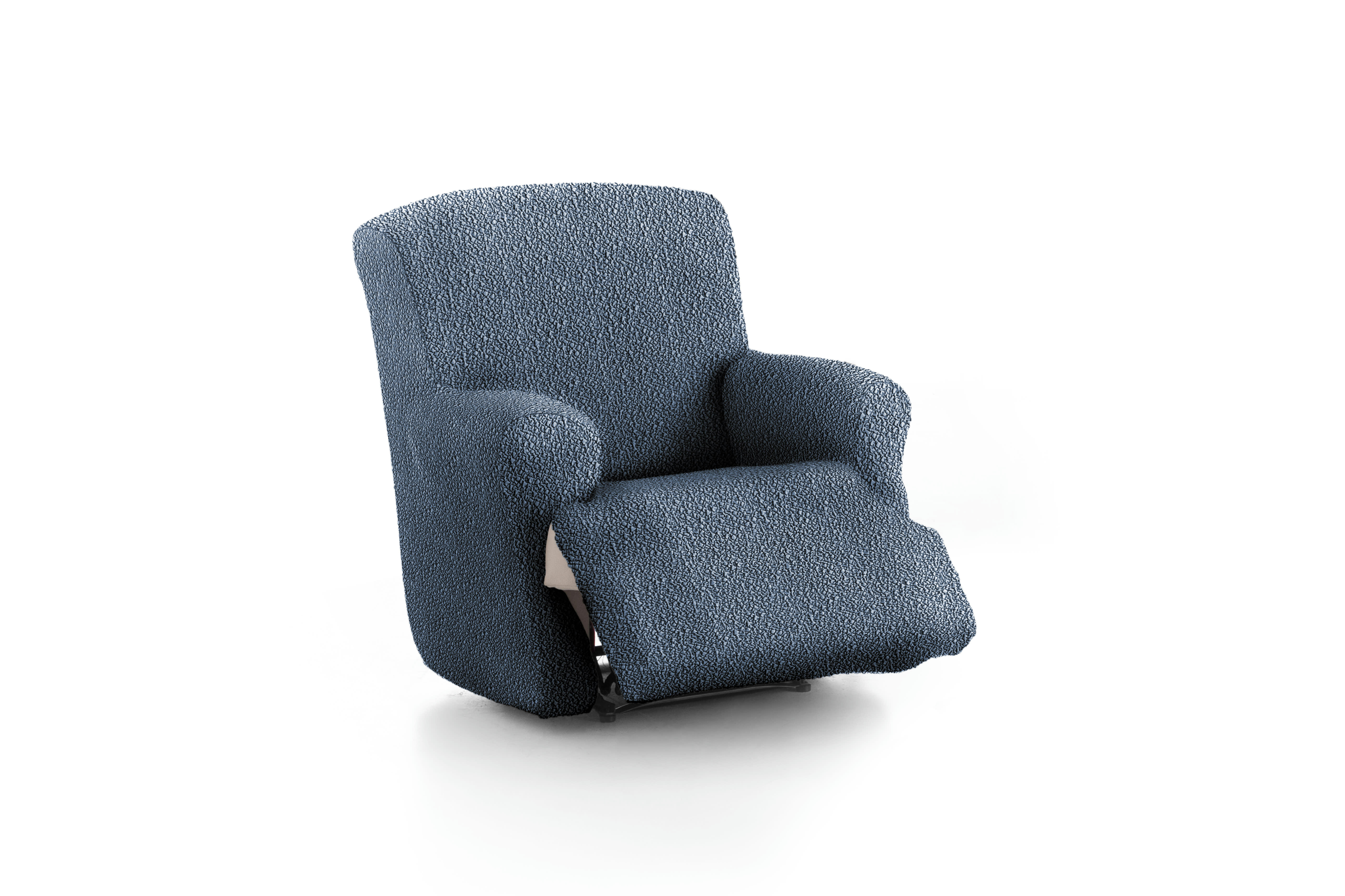 EYSA - Housse de fauteuil relax XL extensible bleu 60 - 110 cm