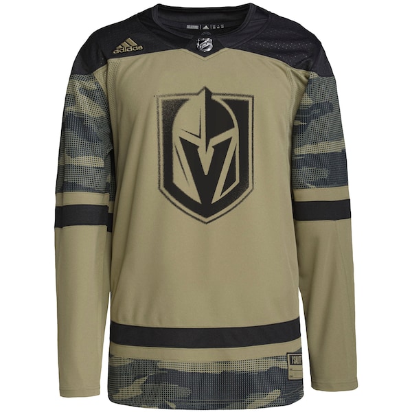 Vegas Golden Knights adidas Military Appreciation Team Authentic Practice Jersey - Camo