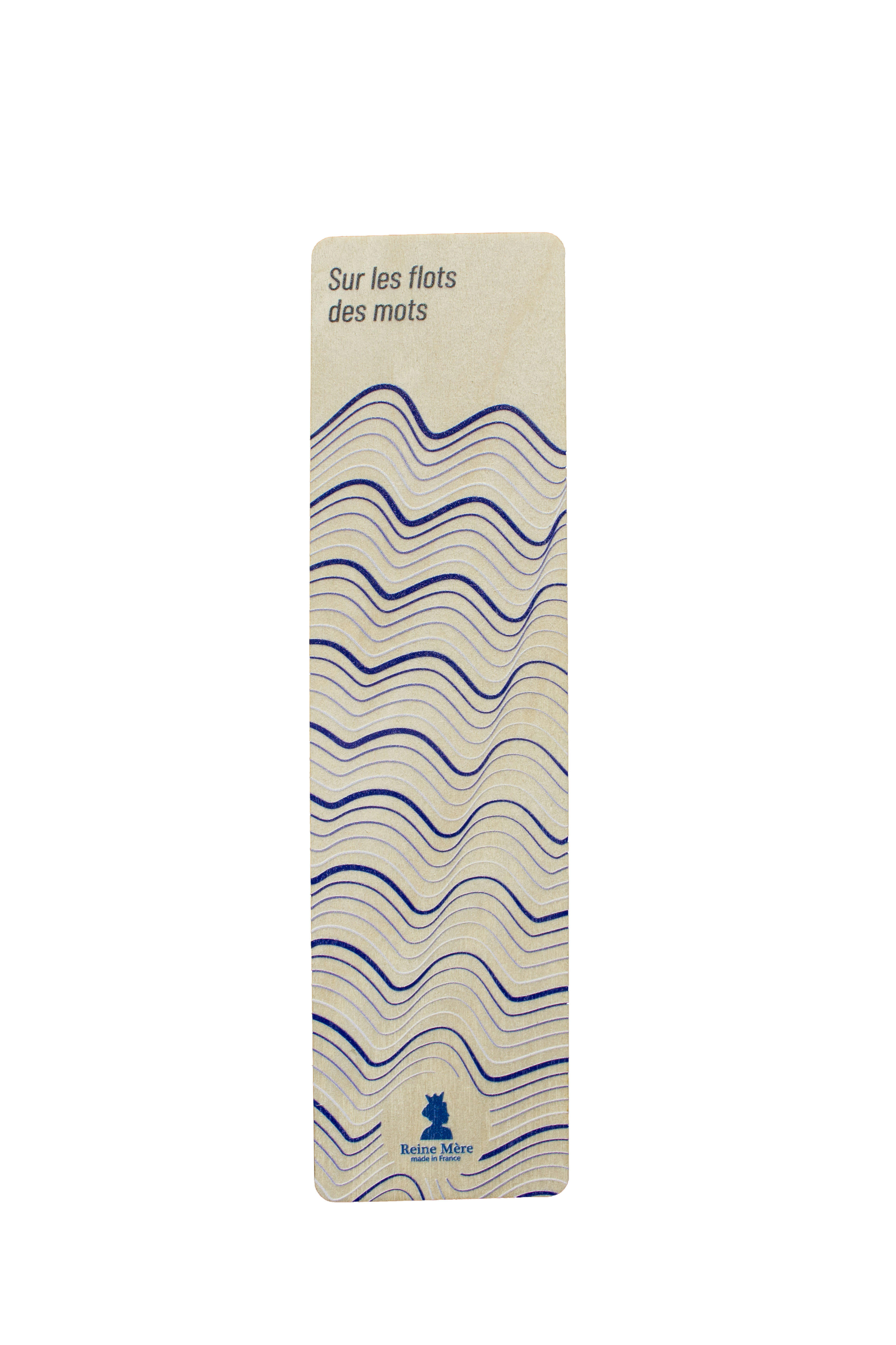 Flots - Marque-page en bois de bouleau flexible