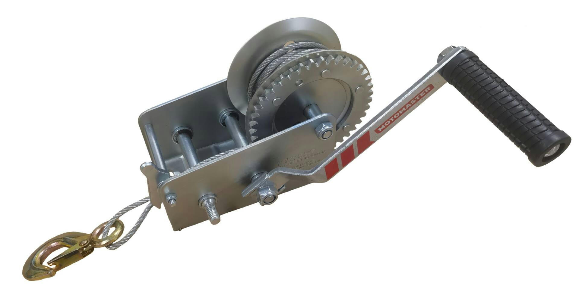 MotoMaster Two-Speed Two-Way Trailer Winch, 1800-lb Capacity