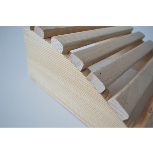 Nackenstütze »SERI«, BxHxL: 30 x 13 x 29 cm, Tannenholz