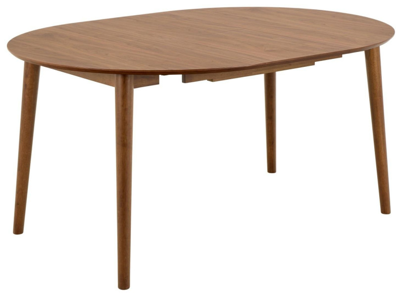 STÓŁ ROZKŁADANY Montreux okrągły 115-154 cm FORNIR ORZECH