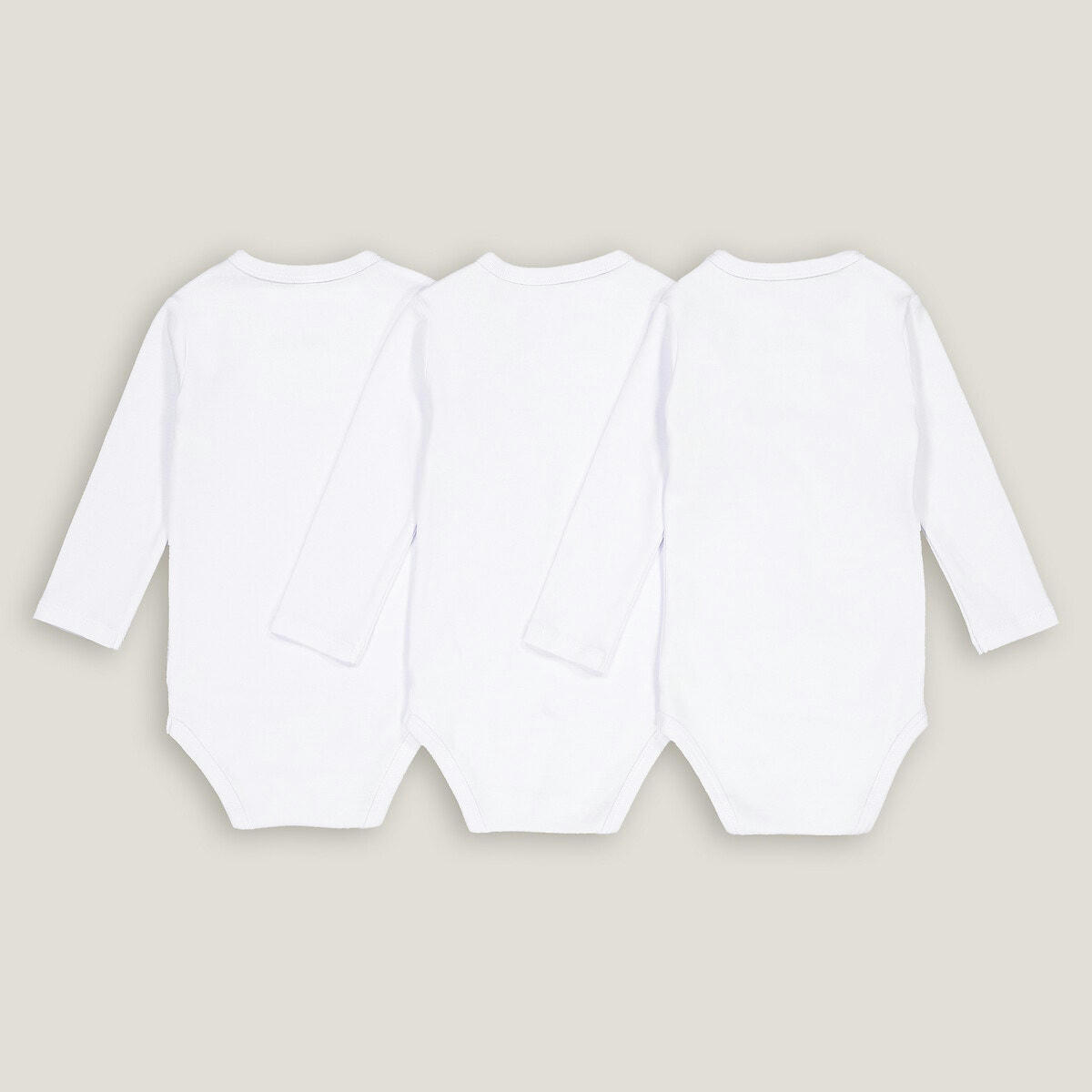 Lot de 3 bodies naissance, coton bio