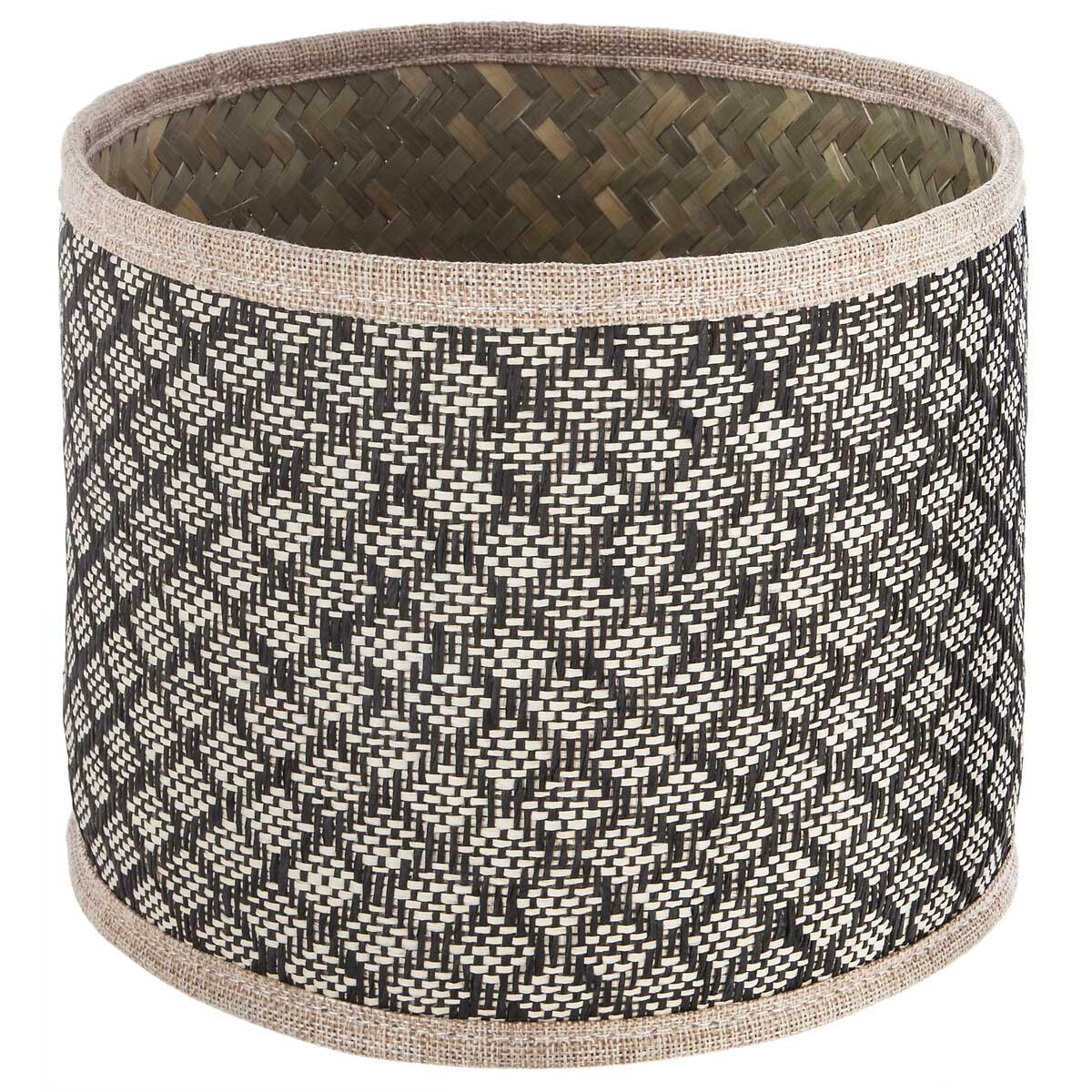 Cesto redondo decorado NOMADE 22cm