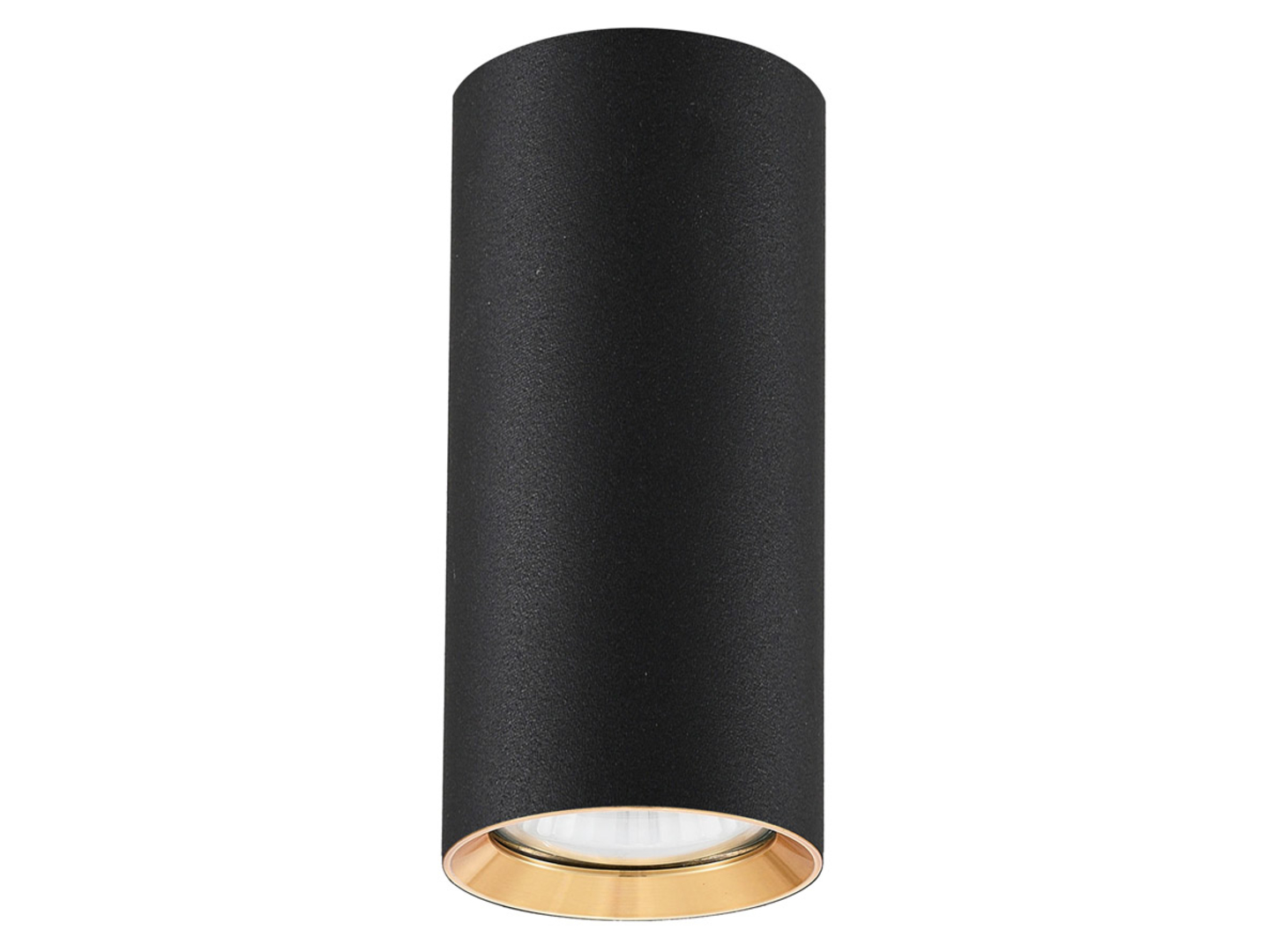 Plafon Manacor 13 cm metalowy czarny