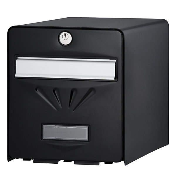 Boîte aux lettres 1 porte Balnéaire Noire Burg-Wachter