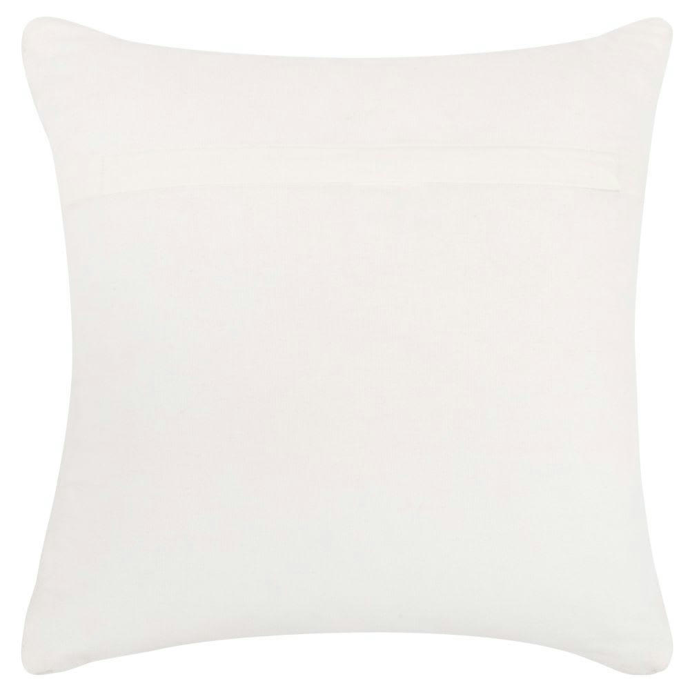 TUCSON - Coussin en jute et coton motifs graphiques 45x45