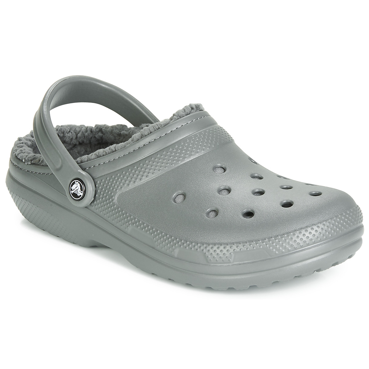 Crocs - CLASSIC LINED CLOG - Grey