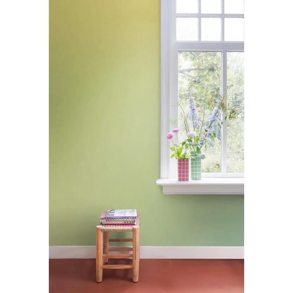 ESTAhome fotobehang kleuroverloop groen - 2.5 x 2.79 m