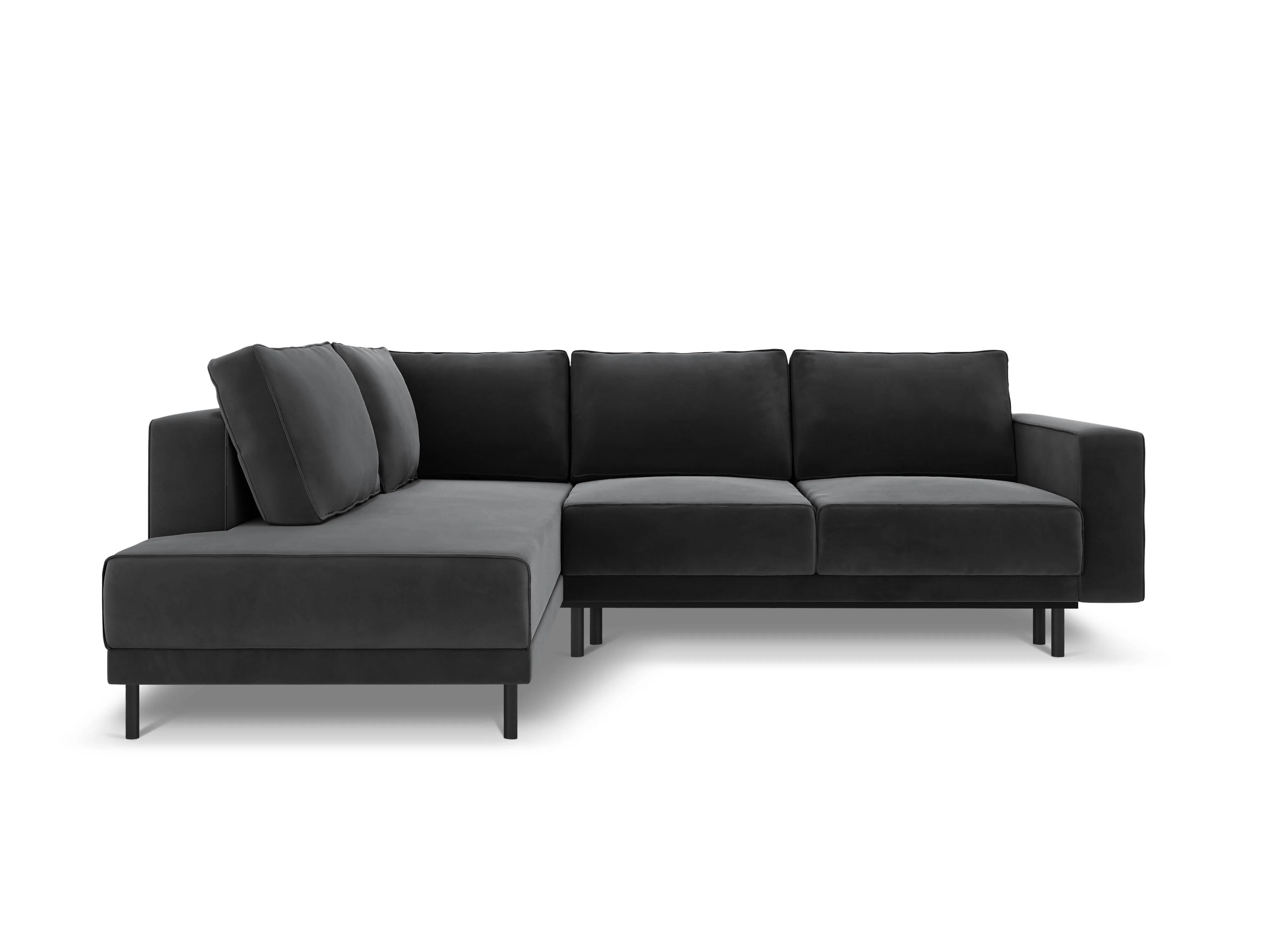 4-zits hoekslaapbank Caro velvet links