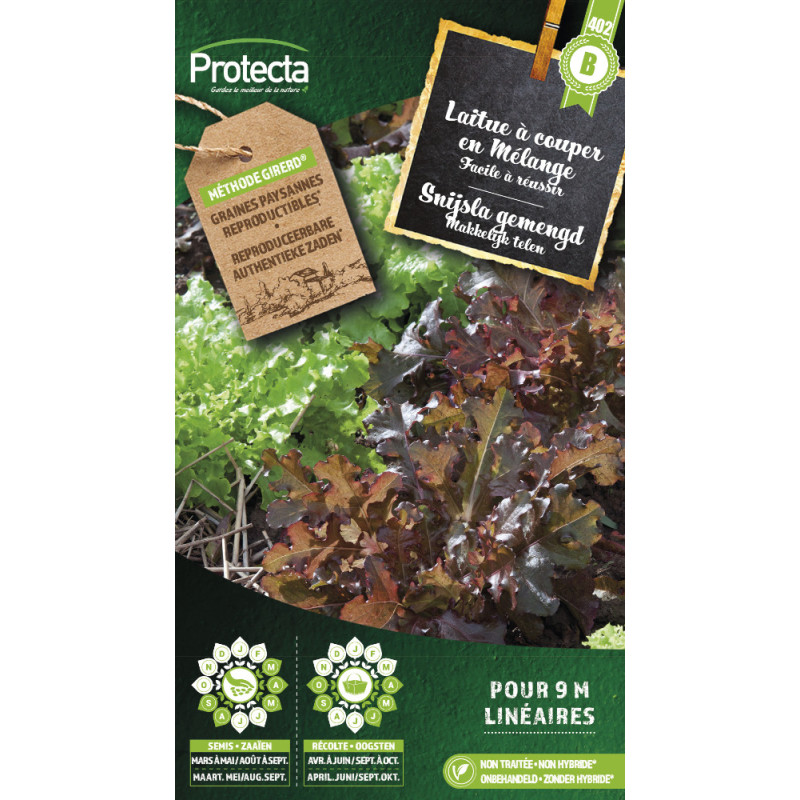 Semences de laitue à couper en mélange PROTECTA
