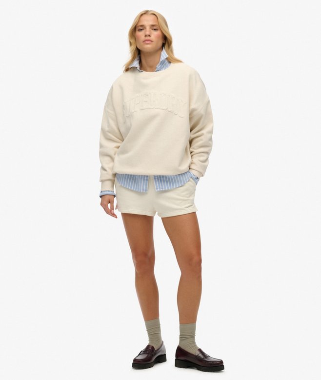 Athletic Essentials Tonal Applique Crew Sweatshirt