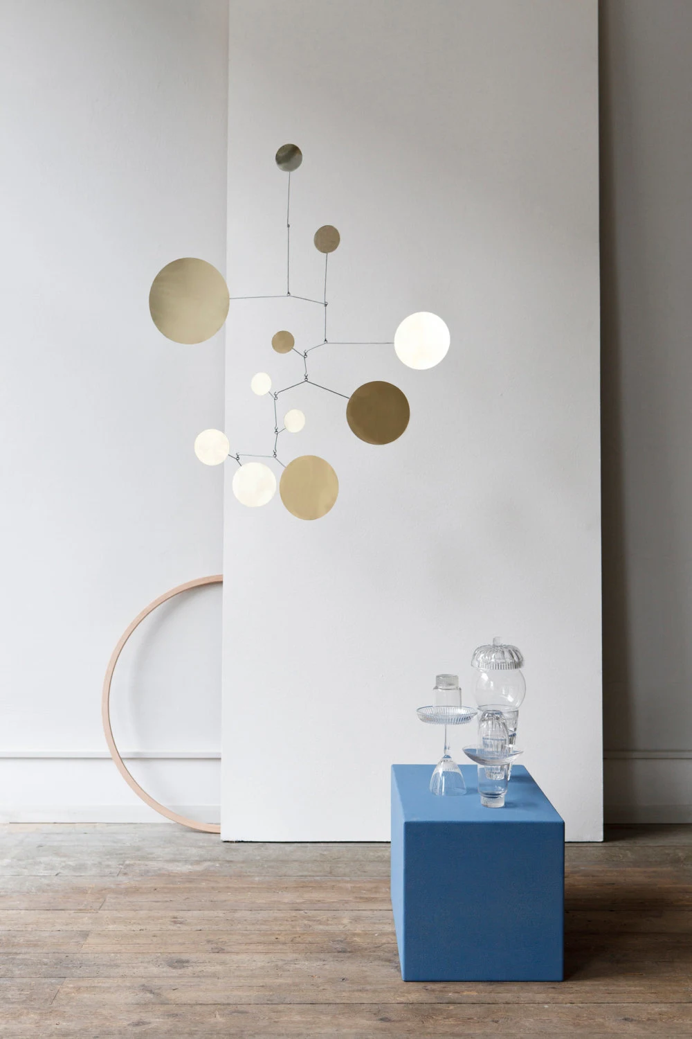 Mobile Circles Brass
