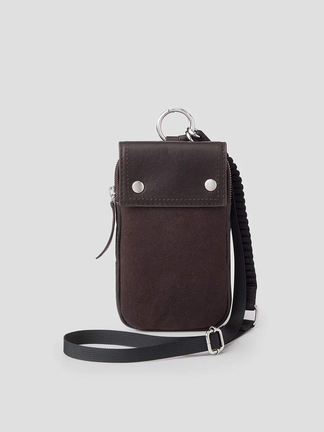 Sacoche téléphone bi-matière