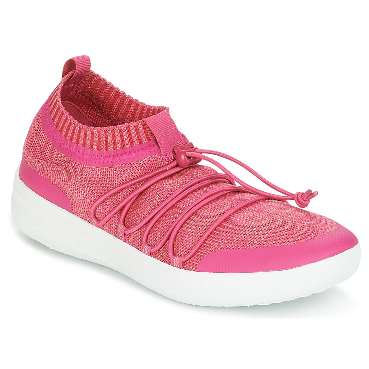 FitFlop - UBERKNITW SLIP-ON GRILLE SNEAKERS - Coral