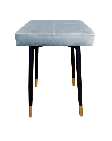 Taboret MAX BL06 szary błękit