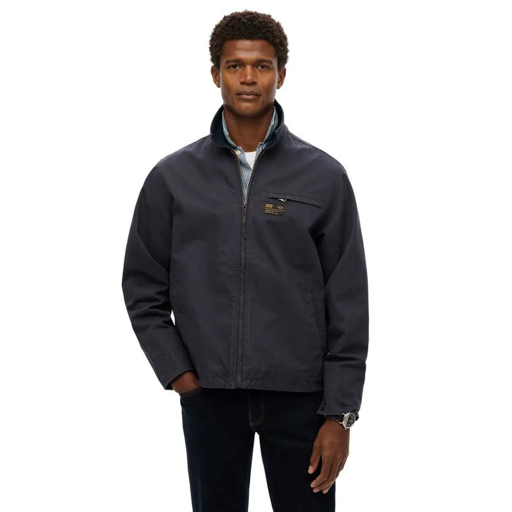 Superdry Cord Collar Ranch bomber jacket