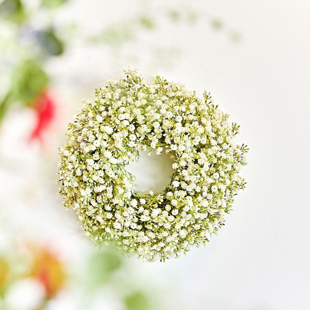 Wieniec CLADEL sztuczny ecru 36 cm