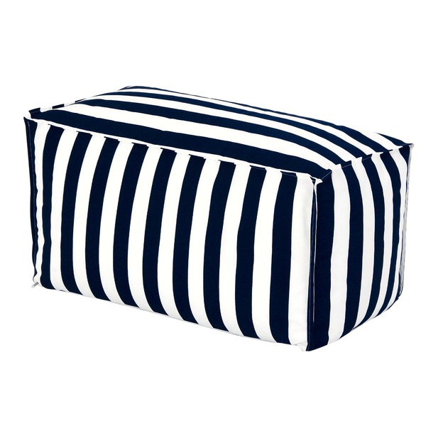 PUFF 90 CM X 45 CM BLUESTRIPE