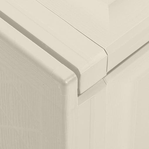 NNEVL Cushion Box Cream 125x40x42 cm 130 L