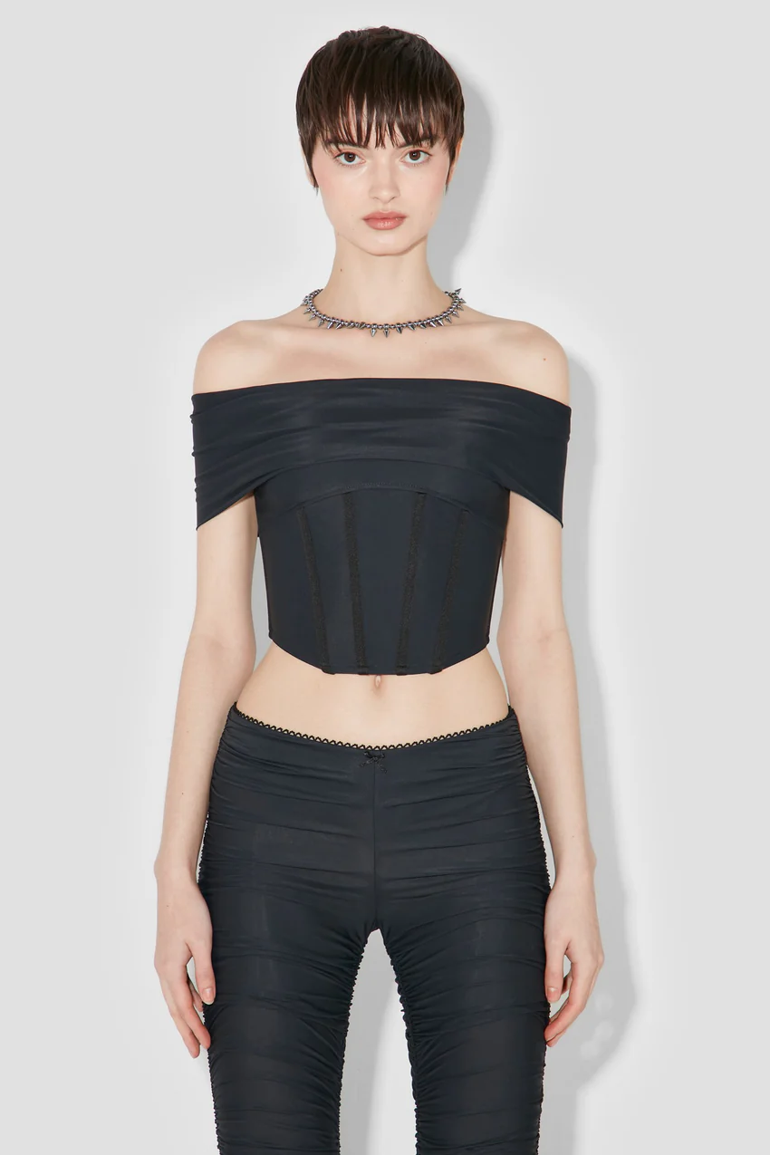 Pandora Off Shoulder Corset Top