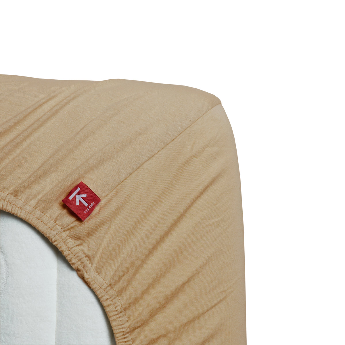 Beddinghouse - Jersey - Split-topper - Hoeslaken - 180x220 cm - Camel