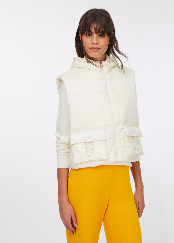 Gilet in nylon trapuntato