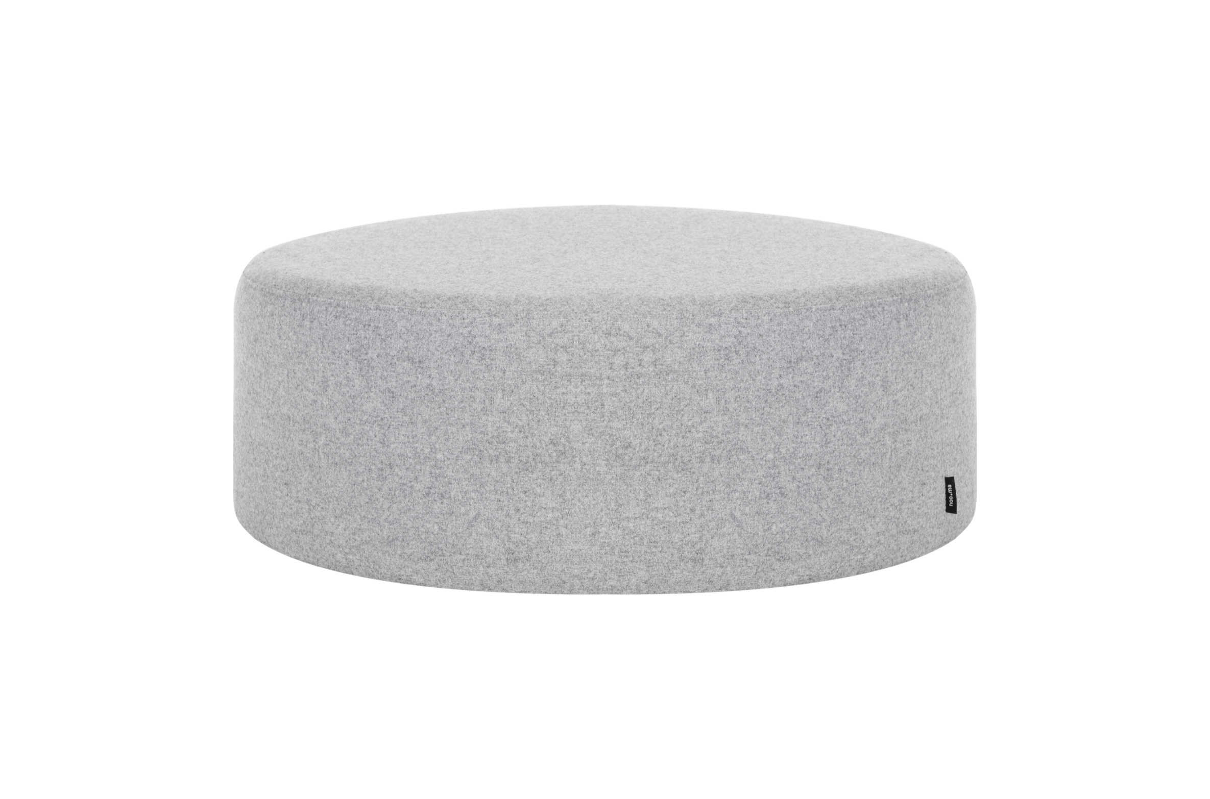 noo.ma FOLK Poef - Universal Grey Wool