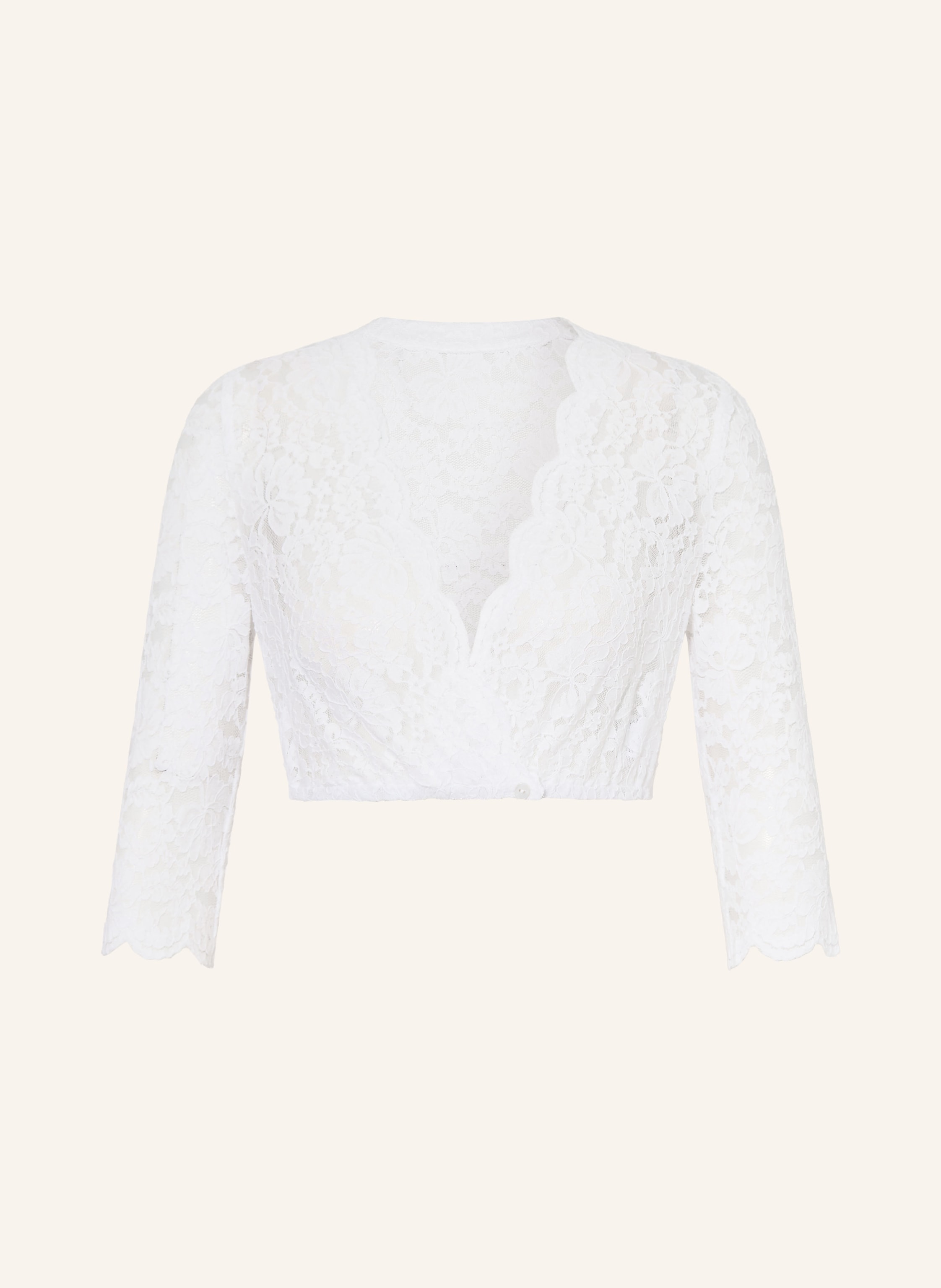 WALDORFF Dirndlbluse SARAH aus Spitze mit 3/4-Arm