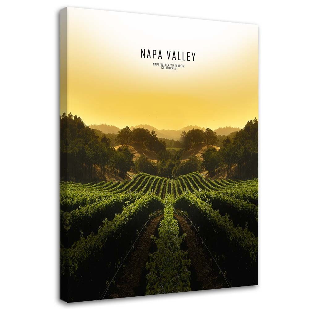 Feeby Obraz na płótnie Napa Valley 40x60