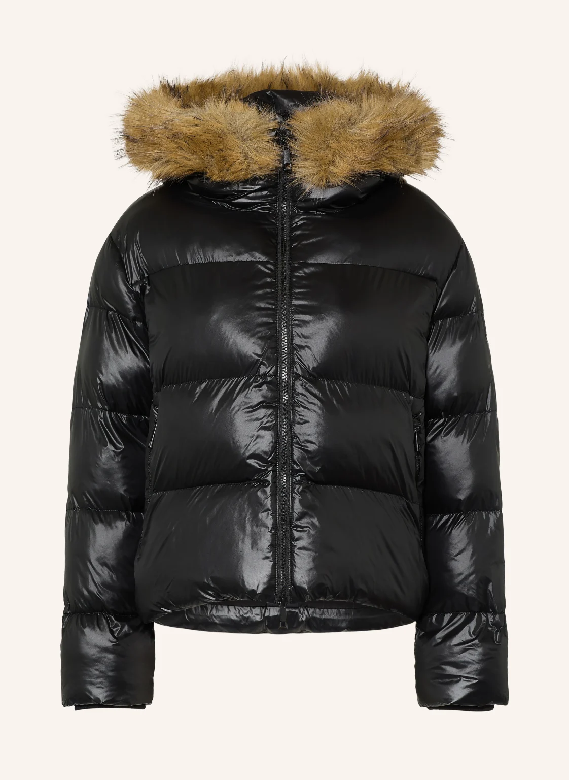 darling harbour Steppjacke mit Kunstfell