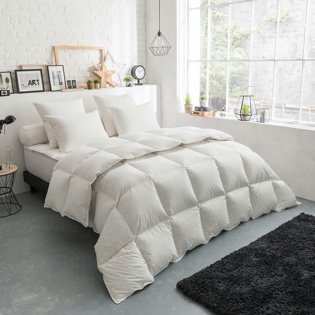 - Couette Thermoduv TEMPEREE - 70% Duvet d'Oie 200x200 cm - DODO