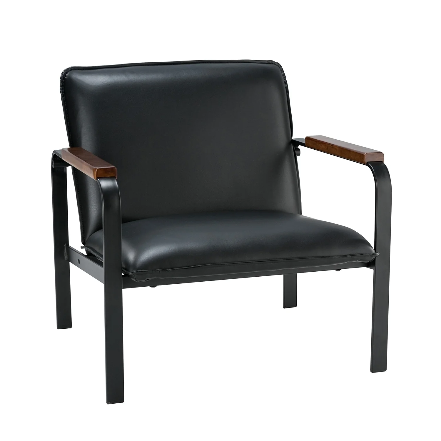 Crvena Office Armchair with Metal Arms and Legs by HULALA HOME