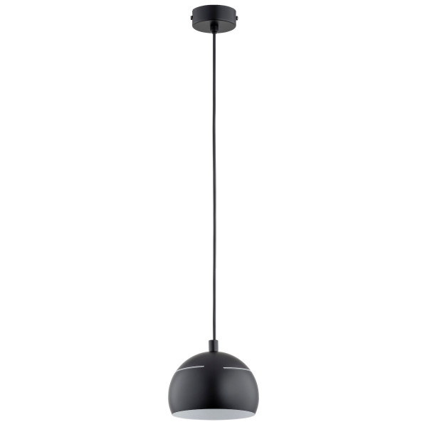 Lampa wisząca czarna PLUS 1xE14x10W wym: 150x15x15 cm Alfa