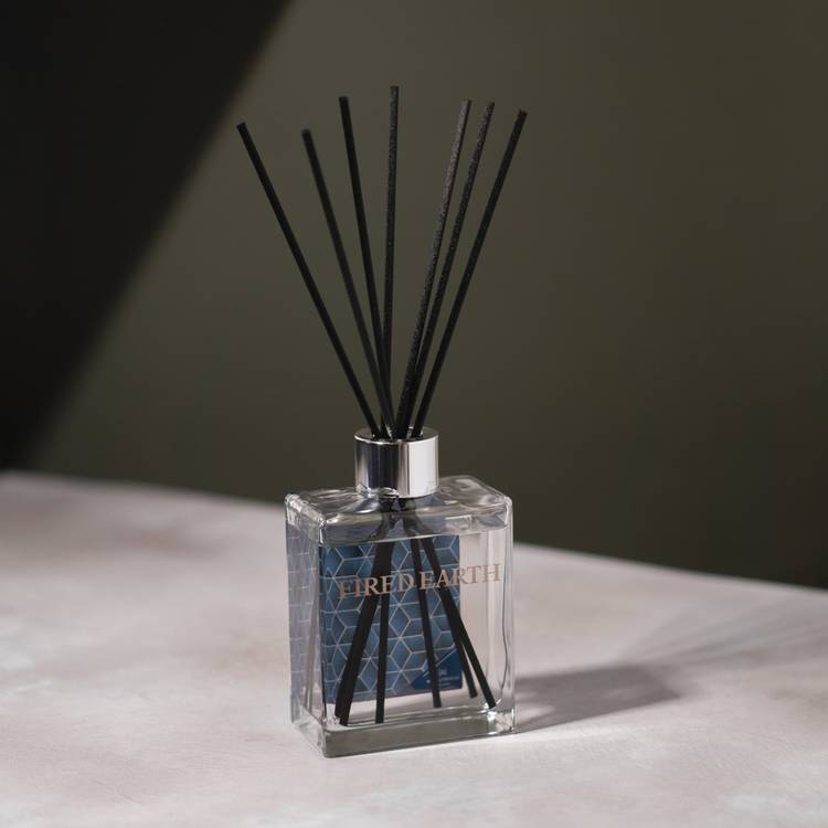 Fired Earth 180ml Reed Diffuser - Assam & White Cedar
