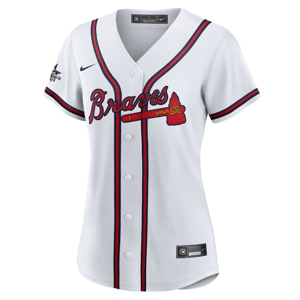 Ronald Acuña Jr. Atlanta Braves Nike Women's 2025 MLB All-Star Game Home Replica Player Jersey - White