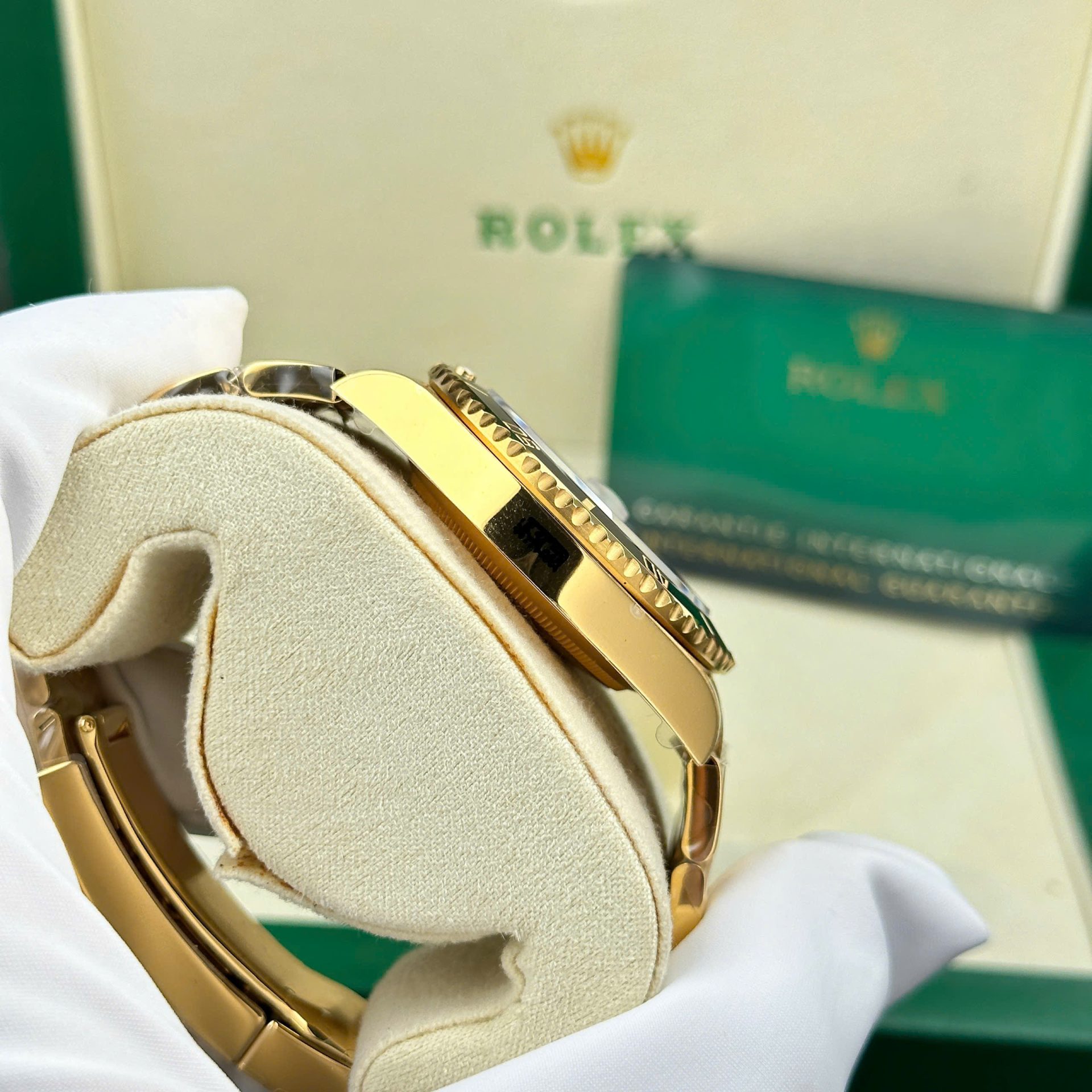 Rolex Submariner 126618LN YG Plated Black Dial 41mm Oyster Super Clone