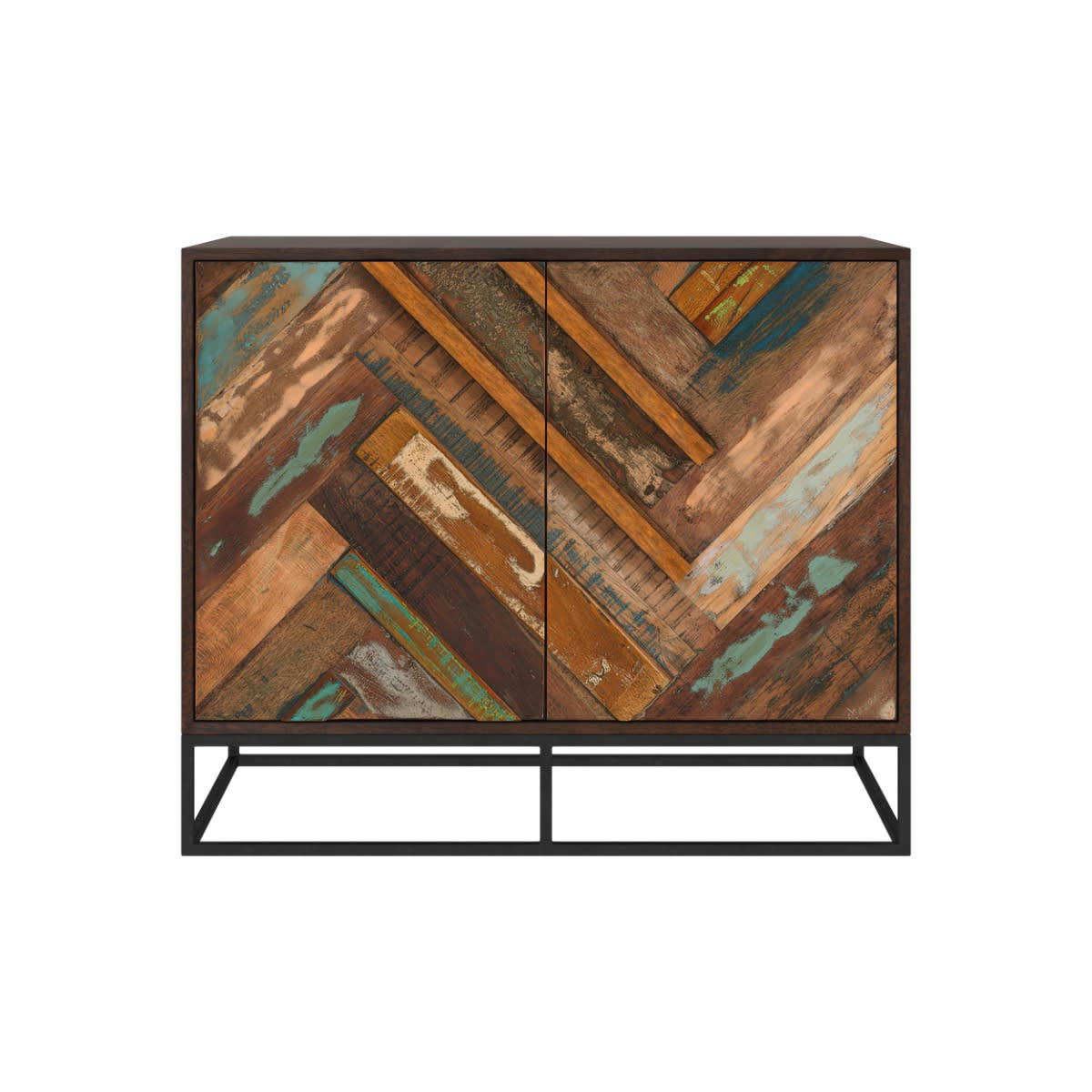 KRABI - Commode 2 portes en bois d