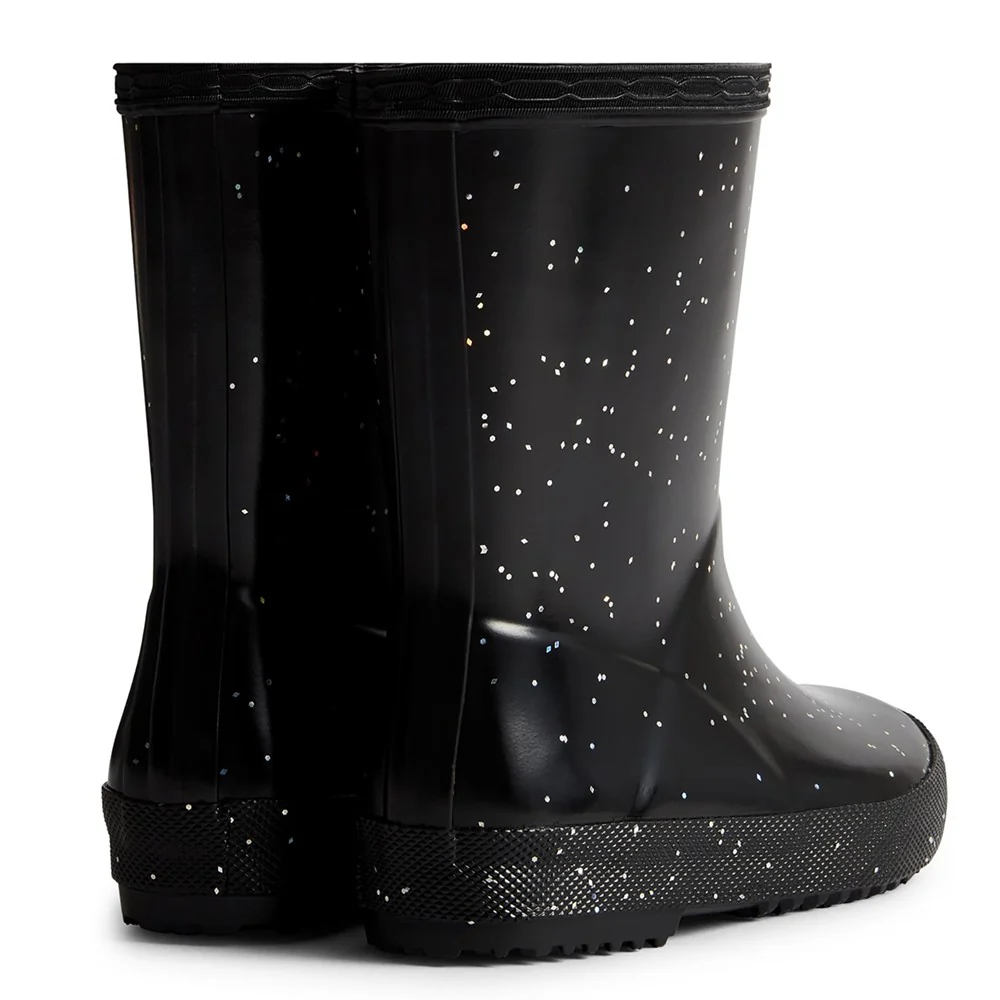 Hunter Kids First Giant Glitter Wellington